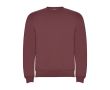 Pull avec logo unisexe en coton et polyester en tricot 280 g/m² Roly couleur rouge chiné