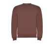 Pull avec logo unisexe en coton et polyester en tricot 280 g/m² Roly couleur taupe