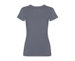 T-shirt femme ajusté à manches courtes 280 g/m² Roly Fiyi couleur gris foncé
