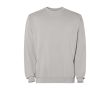 Sweatshirt unisexe à col rond en coton 250 g/m² Roly Jaya  couleur gris