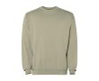 Sweatshirt unisexe à col rond en coton 250 g/m² Roly Jaya  couleur kaki