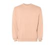 Sweatshirt unisexe à col rond en coton 250 g/m² Roly Jaya  couleur corail