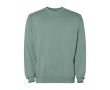 Sweatshirt unisexe à col rond en coton 250 g/m² Roly Jaya  couleur vert foncé