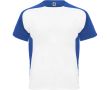 T-shirt de sport polyester unisexe de style bicolore 140 g/m² Roly  couleur bleu roi