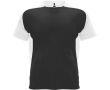 T-shirt de sport unisexe à manches courtes polyester 140 g/m² Roly  couleur noir