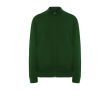 Pull à col roulé floqué en coton et polyester unisexe 280 g/m² Roly  couleur vert bouteille