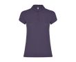 Polo personnalisé en tricot piqué 100% coton pour femme 200 g/m² Roly couleur lilas