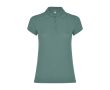 Polo personnalisé en tricot piqué 100% coton pour femme 200 g/m² Roly couleur vert militaire
