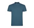 Polo homme en coton en tricot piqué à manches courtes 200 g/m² Roly  couleur bleu pastel