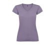 T-shirt pour entreprise en tricot 100% coton pour femme 155 g/m² Roly  couleur lavande
