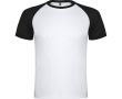 T-shirt de sport unisexe manches courtes polyester 140 g/m² Roly  couleur noir