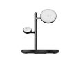 Socle de charge sans fil Anker MagGo 3 en 1 Qi2 15 W couleur noir