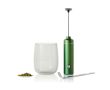 Set matcha en coffret avec verre et mousseur 250 ml AdHoc Chado couleur vert