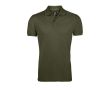 Polo personnalisable en polyester et coton 200 g/m² SOL'S Prime Men couleur vert militaire