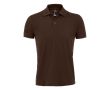 Polo personnalisable en polyester et coton 200 g/m² SOL'S Prime Men couleur marron foncé