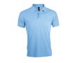 Polo personnalisable en polyester et coton 200 g/m² SOL'S Prime Men couleur bleu pastel