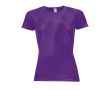 T-shirt de sport pour femmes en polyester 140 g/m² SOL'S Sporty couleur mauve