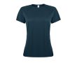 T-shirt de sport pour femmes en polyester 140 g/m² SOL'S Sporty couleur bleu pétrole