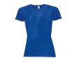 T-shirt de sport pour femmes en polyester 140 g/m² SOL'S Sporty couleur bleu roi