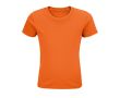 T-shirt pour enfants en coton 100% biologique 175 g/m² SOL'S Pioneer couleur orange