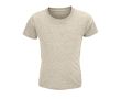 T-shirt pour enfants en coton 100% biologique 150 g/m² SOL'S Crusader couleur ivoire