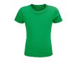 T-shirt pour enfants en coton 100% biologique 150 g/m² SOL'S Crusader couleur vert