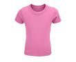 T-shirt pour enfants en coton 100% biologique 150 g/m² SOL'S Crusader couleur rose