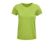 T-shirt pour femmes en coton 100% biologique 150 g/m² SOL'S Crusader couleur vert clair