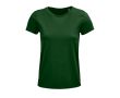 T-shirt pour femmes en coton 100% biologique 150 g/m² SOL'S Crusader couleur vert foncé