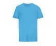 T-shirt unisexe 100% coton biologique SOL'S Legend 175 g/m² couleur cyan
