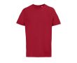 T-shirt unisexe 100% coton biologique SOL'S Legend 175 g/m² couleur rouge désaturé