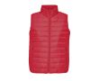 Gilet sans manche femme en duvet SOL'S Stream 280 g/m² couleur rouge