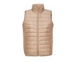 Gilet sans manche femme en duvet SOL'S Stream 280 g/m² couleur beige