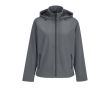 Veste softshell femme à capuche avec doublure polaire SOL'S couleur gris foncé