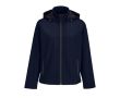 Veste softshell femme à capuche avec doublure polaire SOL'S couleur bleu marine