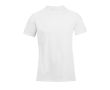 T-shirt unisexe en matériaux recyclés col rond  couleur blanc