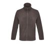 Veste micropolaire unisexe avec fermeture éclair et poches SOL'S couleur marron foncé