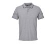 Polo unisexe en coton avec rayure contrastée 200g/m² SOL'S PALERMO couleur gris