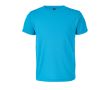 T-shirt de sport enfant en polyester recyclé 150 g/m² SOL'S SPRINT couleur bleu bondi