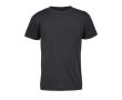 T-shirt de sport enfant en polyester recyclé 150 g/m² SOL'S SPRINT couleur noir