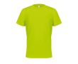 T-shirt de sport enfant en polyester recyclé 150 g/m² SOL'S SPRINT couleur jaune pastel