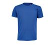 T-shirt de sport enfant en polyester recyclé 150 g/m² SOL'S SPRINT couleur bleu bondi