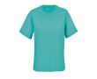 T-shirt femme en coton biologique, coupe moderne 150 g/m² SOL'S LEGEND couleur turquoise