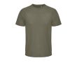 T-shirt respirant en polyester recyclé SOL'S couleur vert militaire
