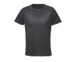 T-shirt respirant pour femme en polyester recyclé SOL'S couleur noir