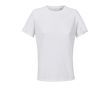 T-shirt respirant pour femme en polyester recyclé SOL'S couleur blanc