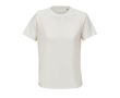 T-shirt respirant pour femme en polyester recyclé SOL'S couleur blanc cassé