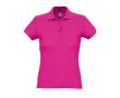 Polo cintré pour femmes 100% coton 170 g/m² SOL'S Passion couleur fuchsia