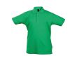 Polos sérigraphiés pour enfants 100% coton 170 g/m² SOL'S Summer II couleur vert