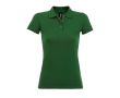 Polos sérigraphiés pour femmes en coton 180 g/m² SOL'S Perfect Women couleur vert foncé